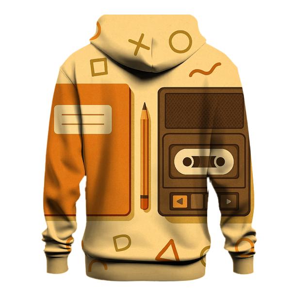 Retro Classroom Scribbles hoodie designs
