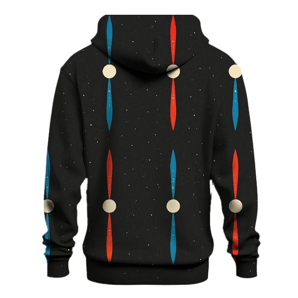 Relativistic Jet Outflow Grid pullover hoodies
