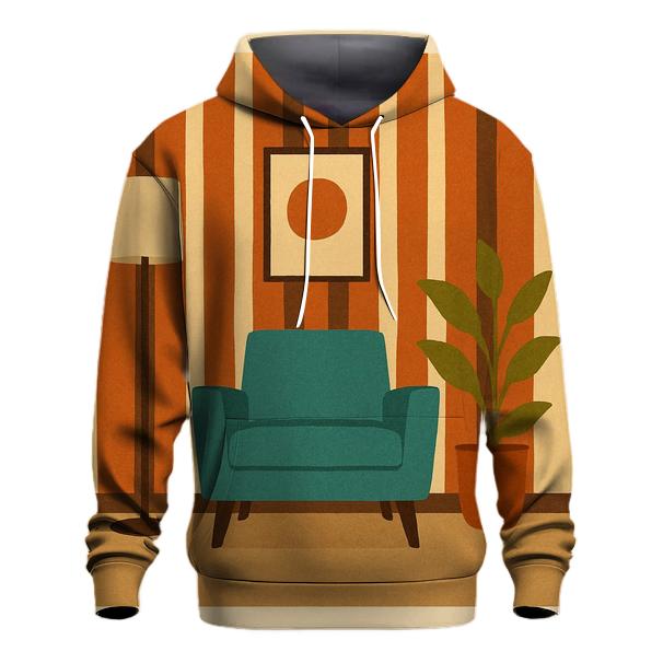 Mod Stripe Living Room heavyweight hoodies