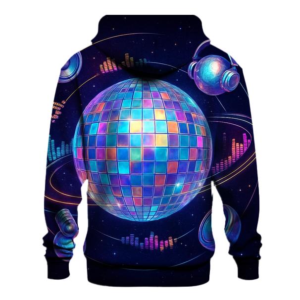Holographic Disco Orbit hoodies fashion