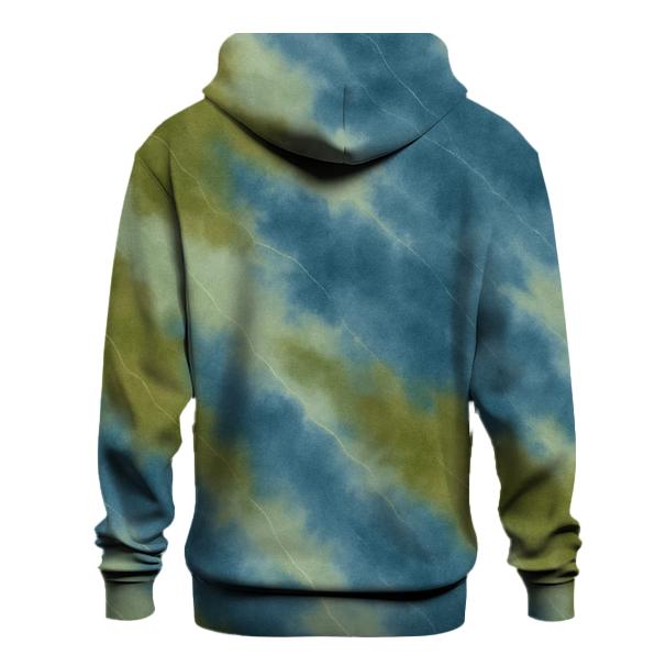 Olive And Indigo Diagonal Crumple hoodie designs