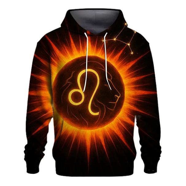 Leo Solar Crown Nova zip-up hoodies
