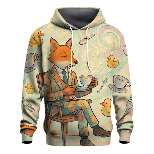 Whimsy Vortex Tea Time zip-up hoodies