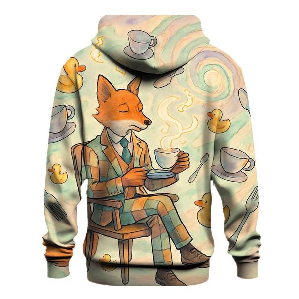 Whimsy Vortex Tea Time zip-up hoodies