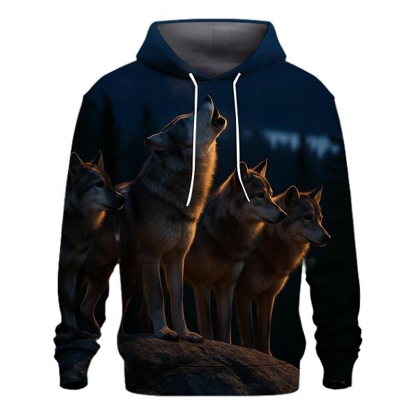 Pack Rally Call In Boreal Twilight embroidered hoodies