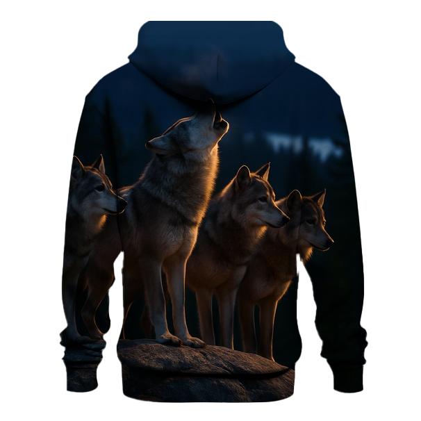Pack Rally Call In Boreal Twilight embroidered hoodies