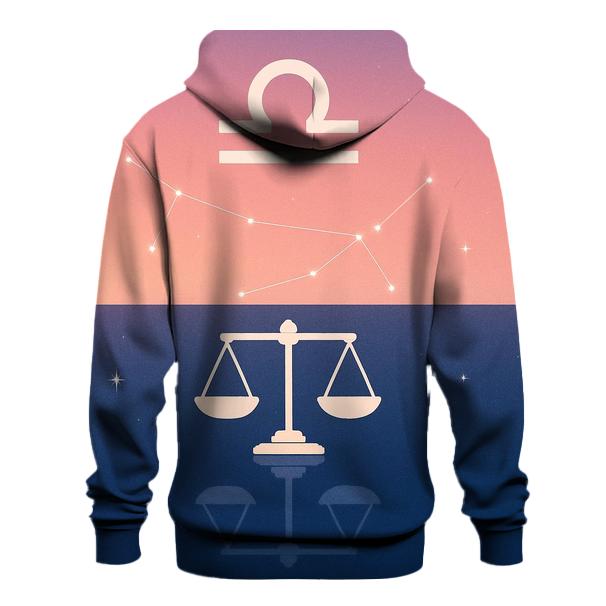 Libra Equinox Mirror Sky graphic hoodies