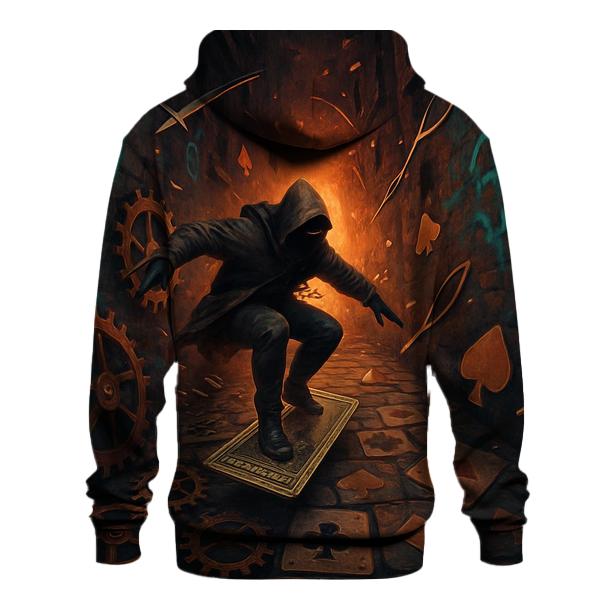 Shuffle Of The Clockwork Alley embroidered hoodies