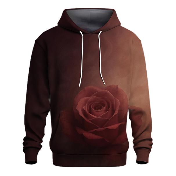 Smoky Rose Gradient printed hoodies