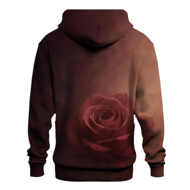 Smoky Rose Gradient printed hoodies