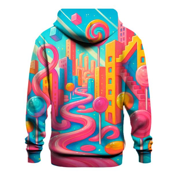 Bubblegum Labyrinth Skyline hoodie trends