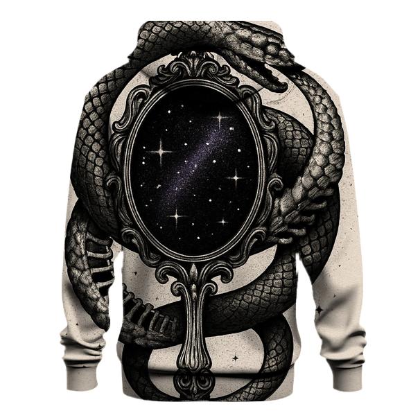 Astral Mirror Ouroboros pullover hoodies