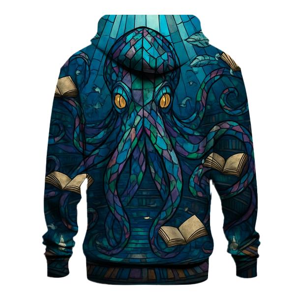 Kaleidoscope Kraken Library heavyweight hoodies