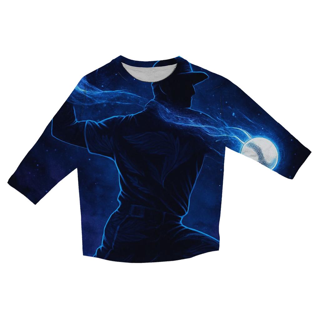 Nebula Pitch Blue Jays Fueled fashion 3/4 sleeve shirts