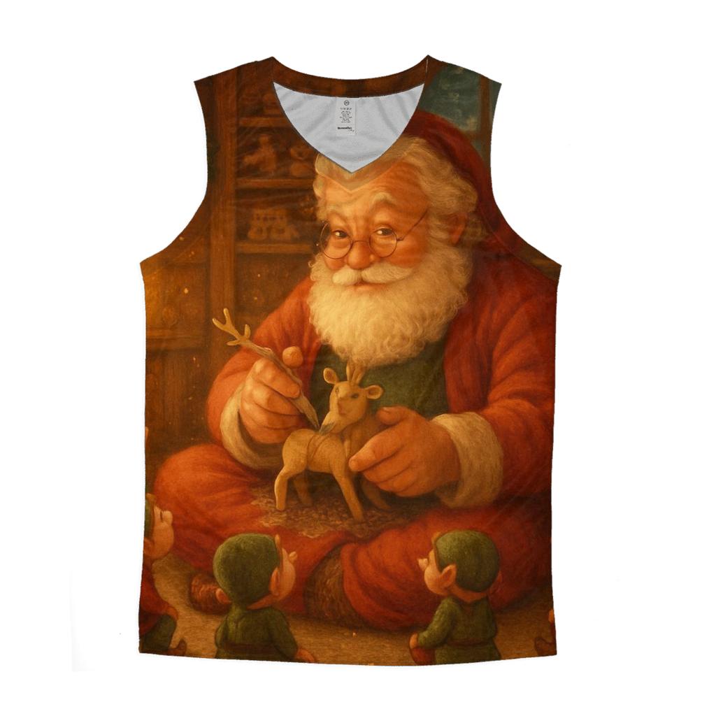 Cozy Workshop Storybook Santa designer workout tanks