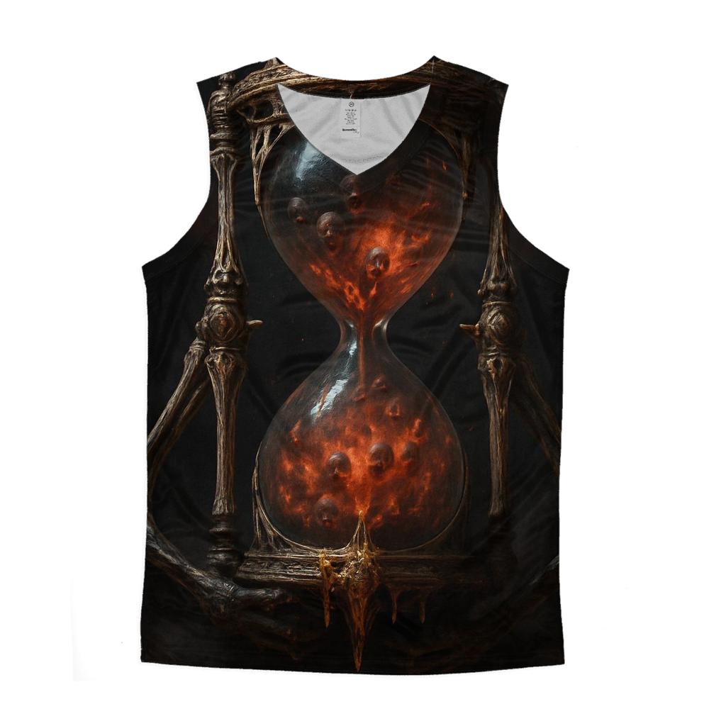 Infernal Hourglass Of The Damned custom tank tops