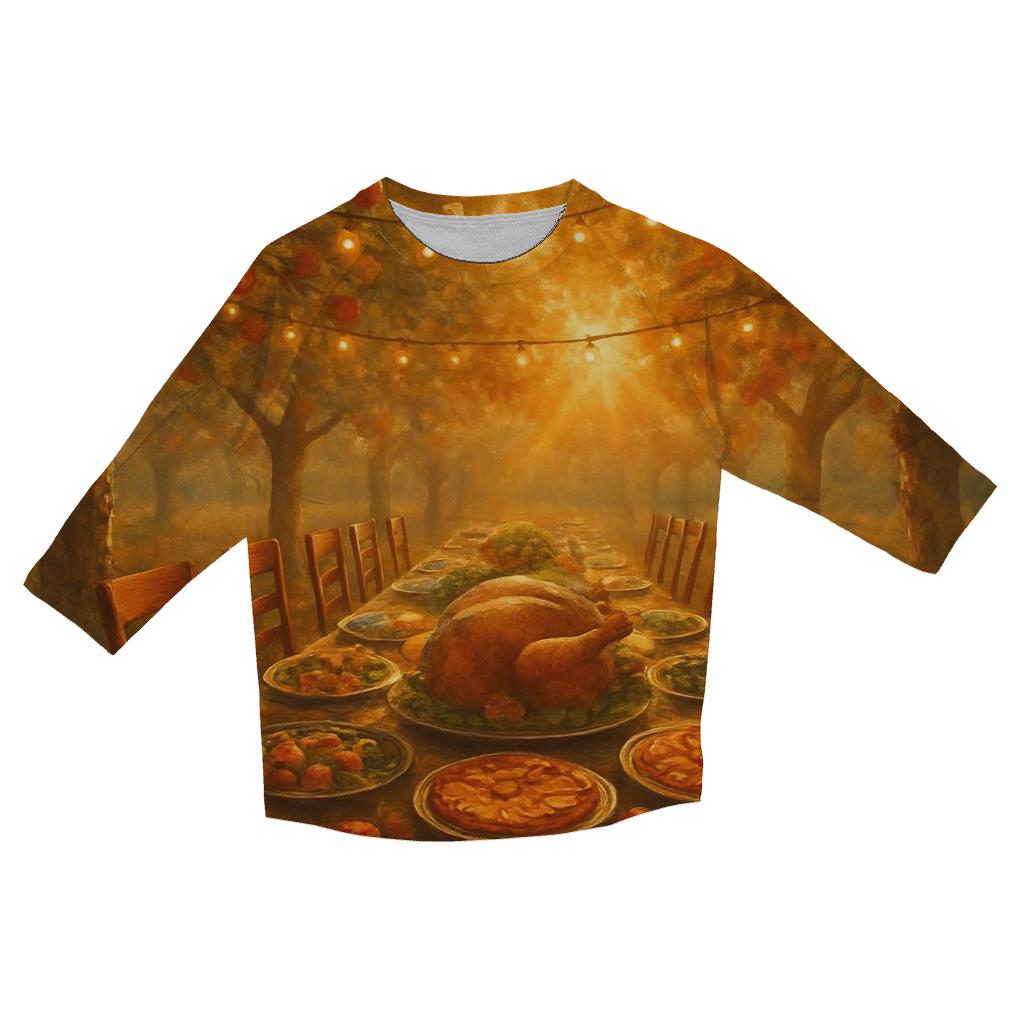 Golden Orchard Gathering personalized 3/4 sleeve tees