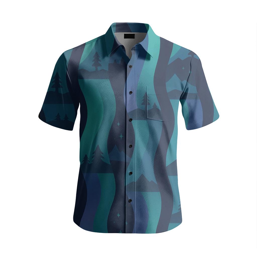 Aurora Ribbon Stripe Toile stylish threadwork shirts