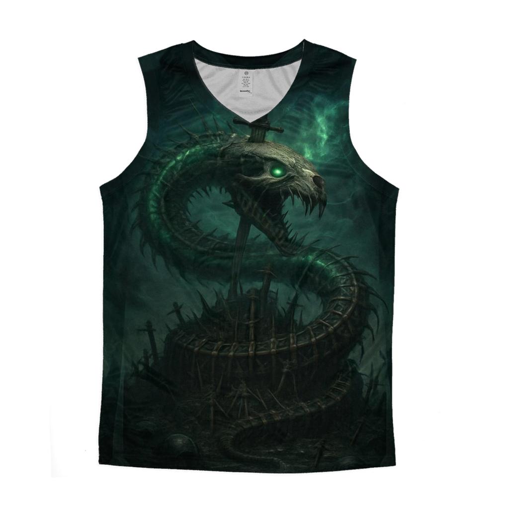 Serpent Of The Iron Grave custom tank tops