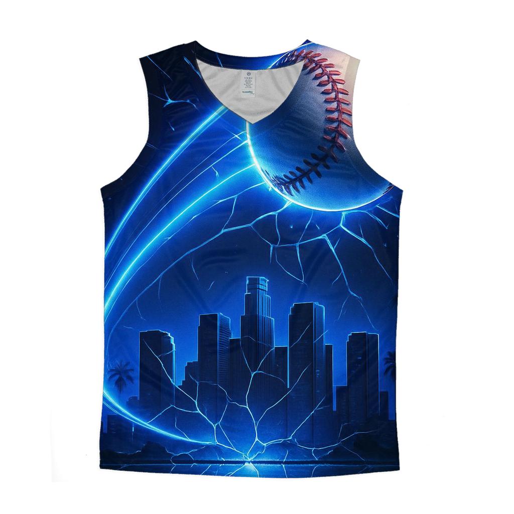 Skyline Shatter Home Run Arc personalized athletic tanks