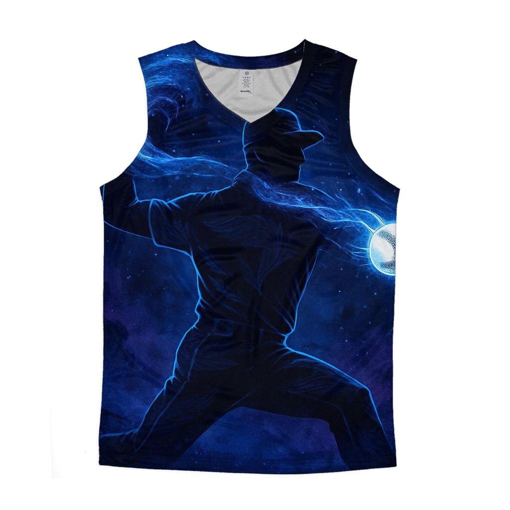 Nebula Pitch Blue Jays Fueled designer workout tanks