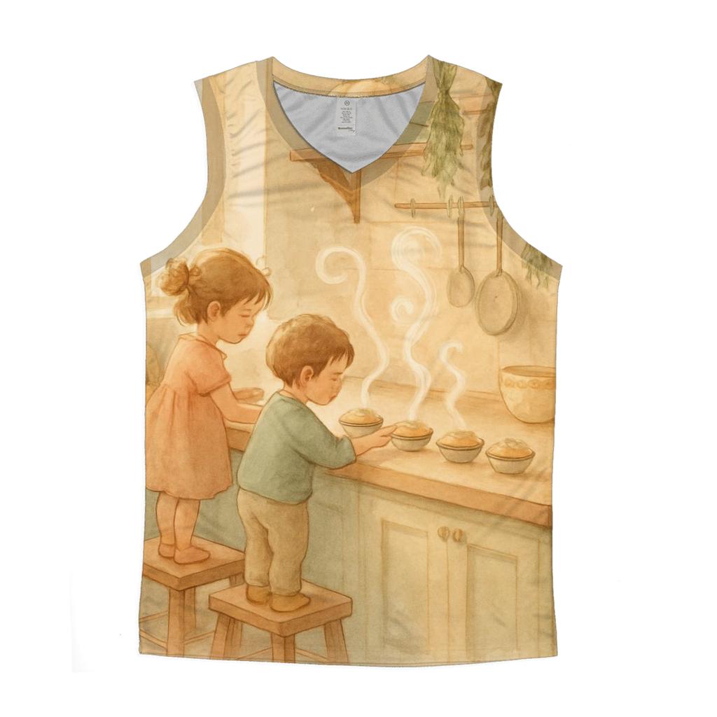 Autumn Pastel Kitchen Helpers custom tank tops
