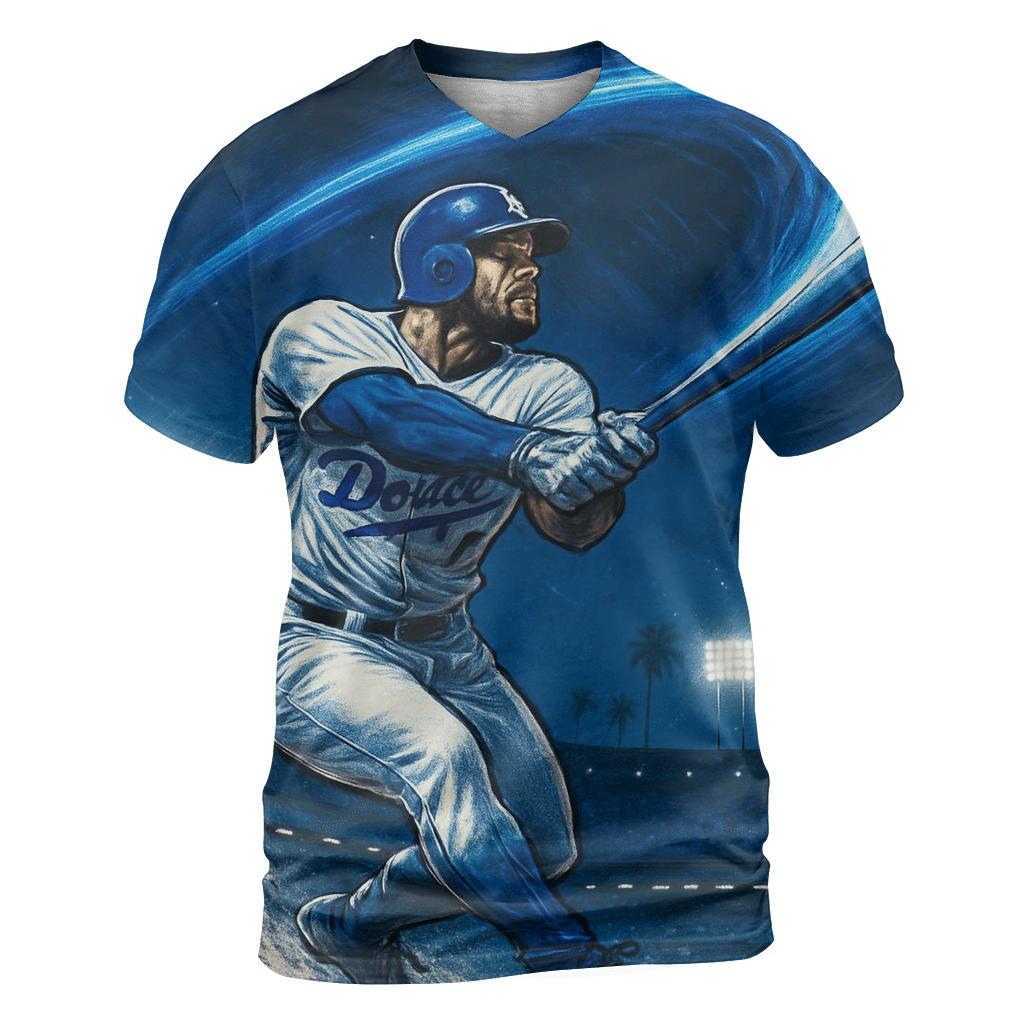 Blue Comet Slugger Surge unique graphic print tees