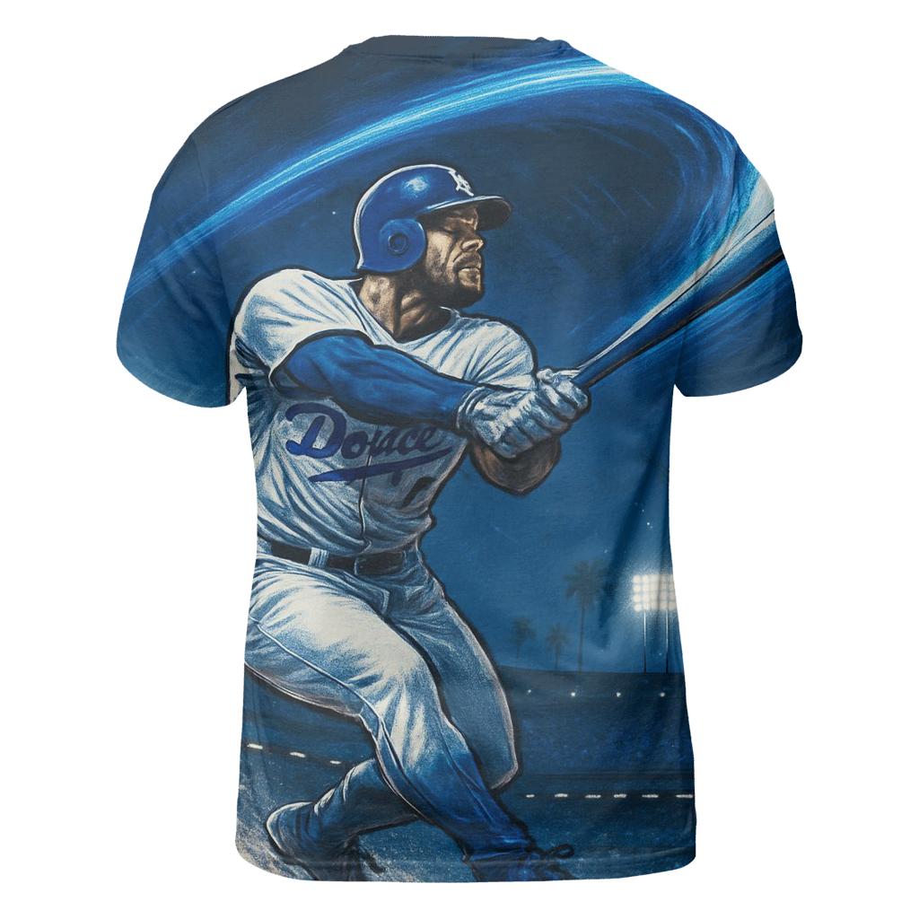Blue Comet Slugger Surge unique graphic print tees