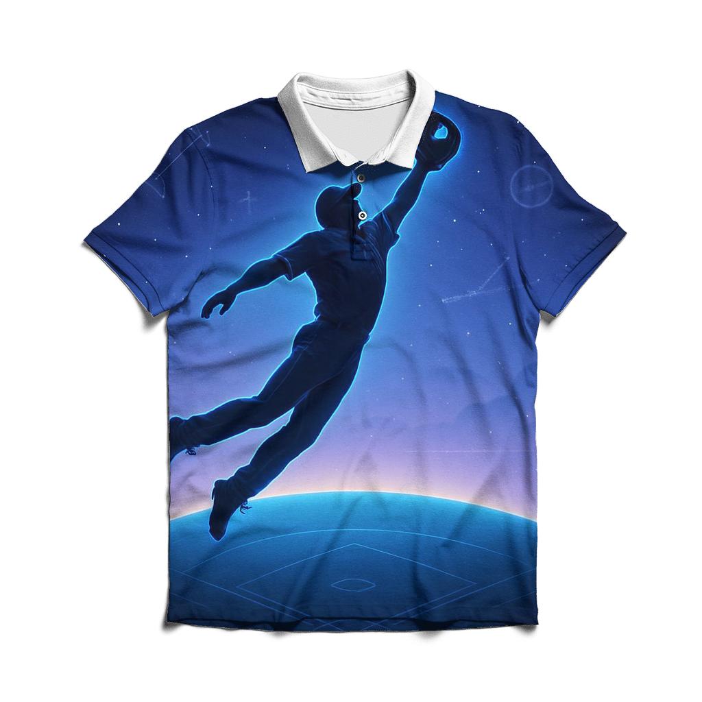 Zenith Catch Horizon Blue Jays Series branded logo polo shirts