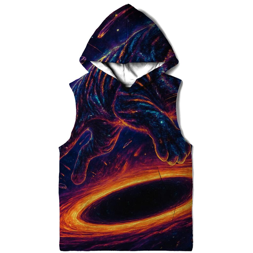 Astral Tiger On The Event Horizon designer hoodies