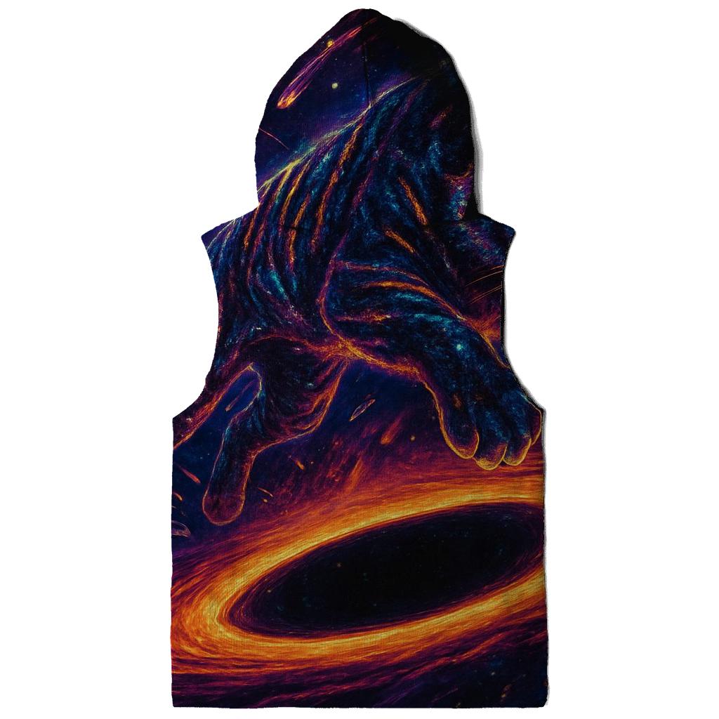 Astral Tiger On The Event Horizon designer hoodies