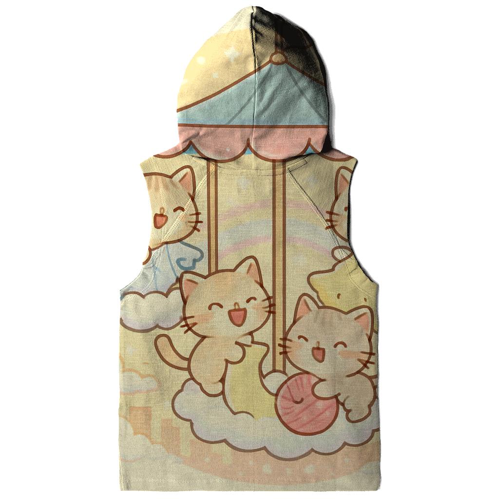 Cloud Carousel Sky Kittens custom hoodies