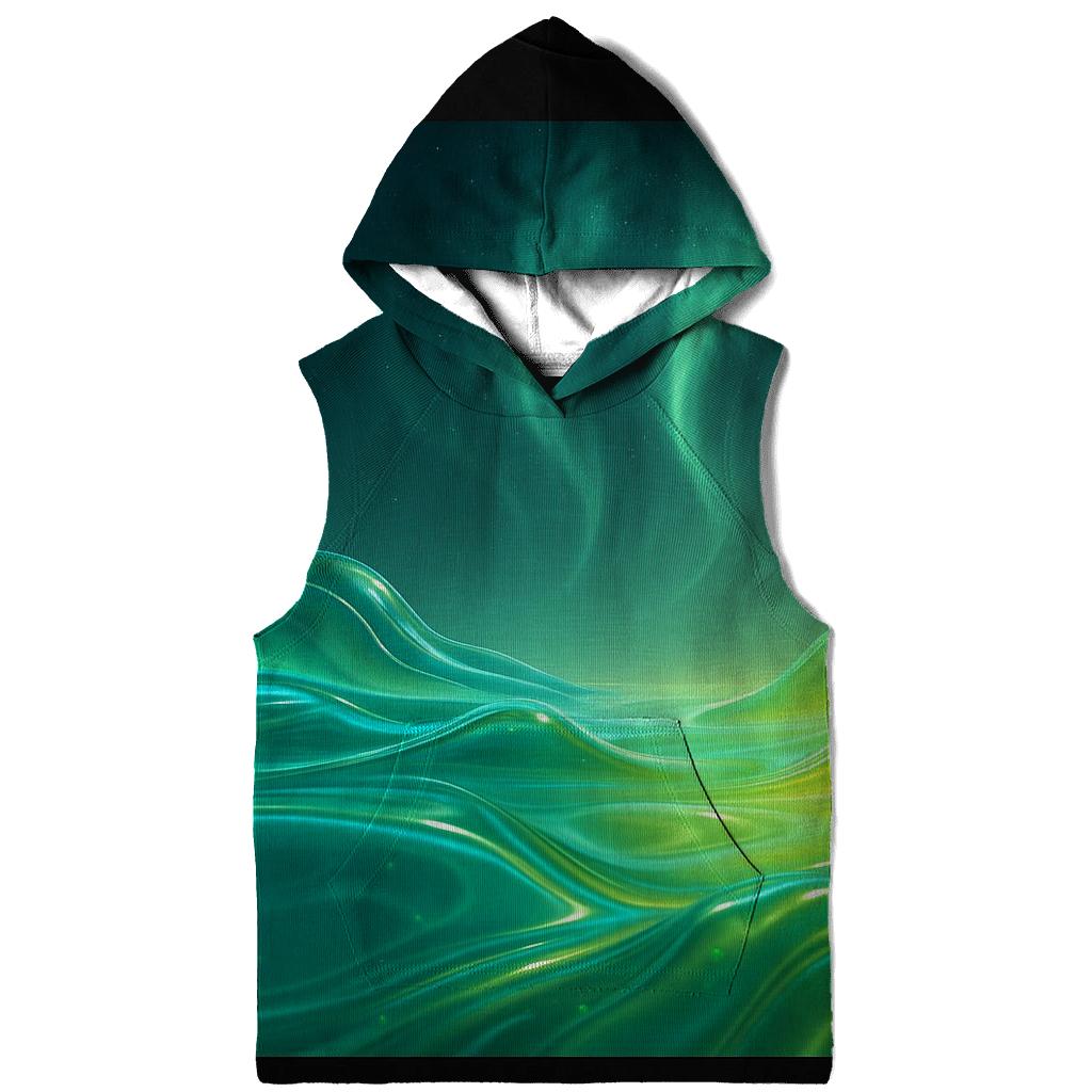Aurora Glass Horizon printed hoodies