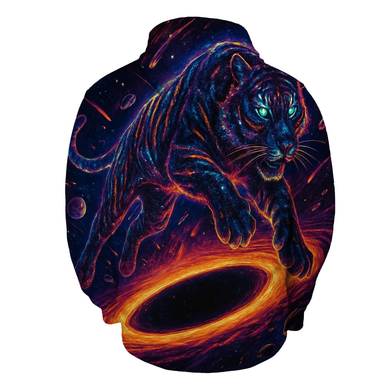 Astral Tiger On The Event Horizon hoodie designs