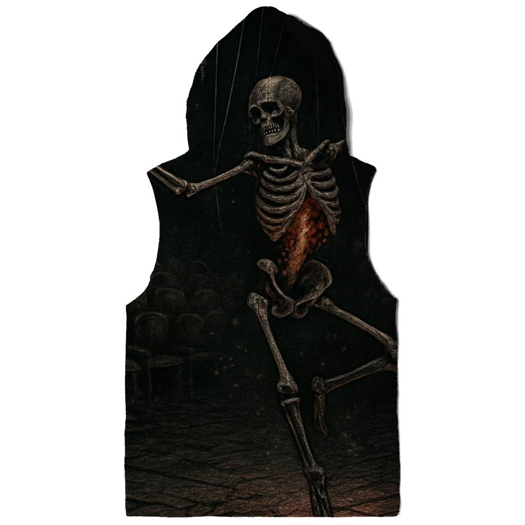 Midnight Marionette Of Bones designer hoodies