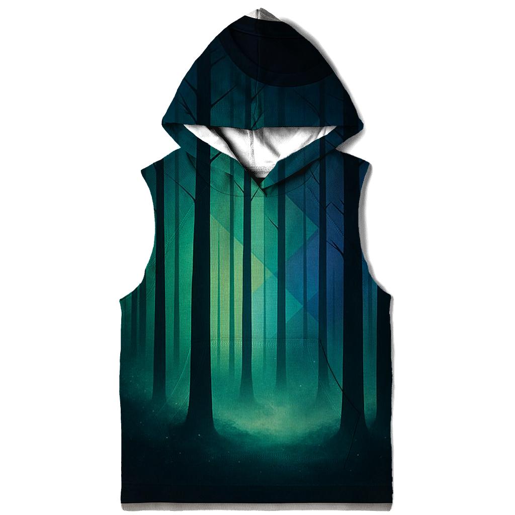 Prismatic Forest Veil designer hoodies