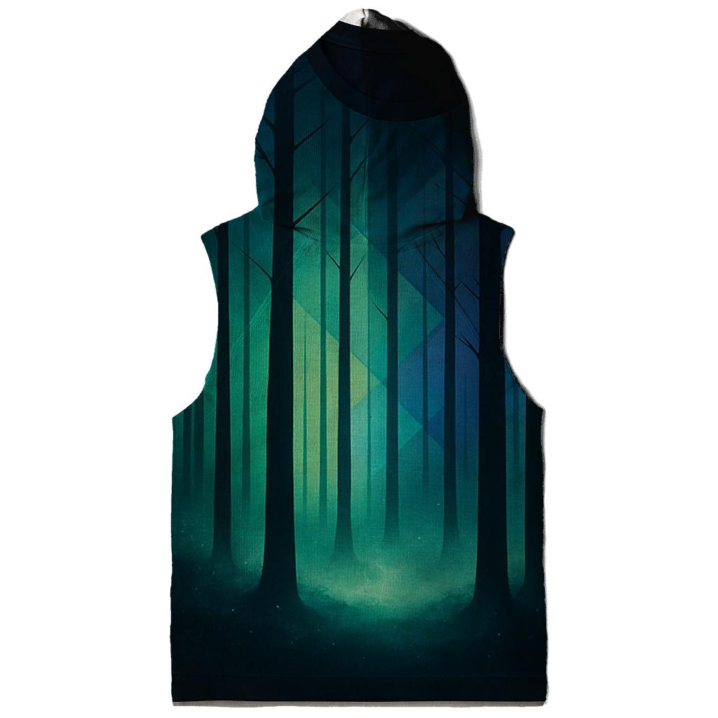 Prismatic Forest Veil designer hoodies