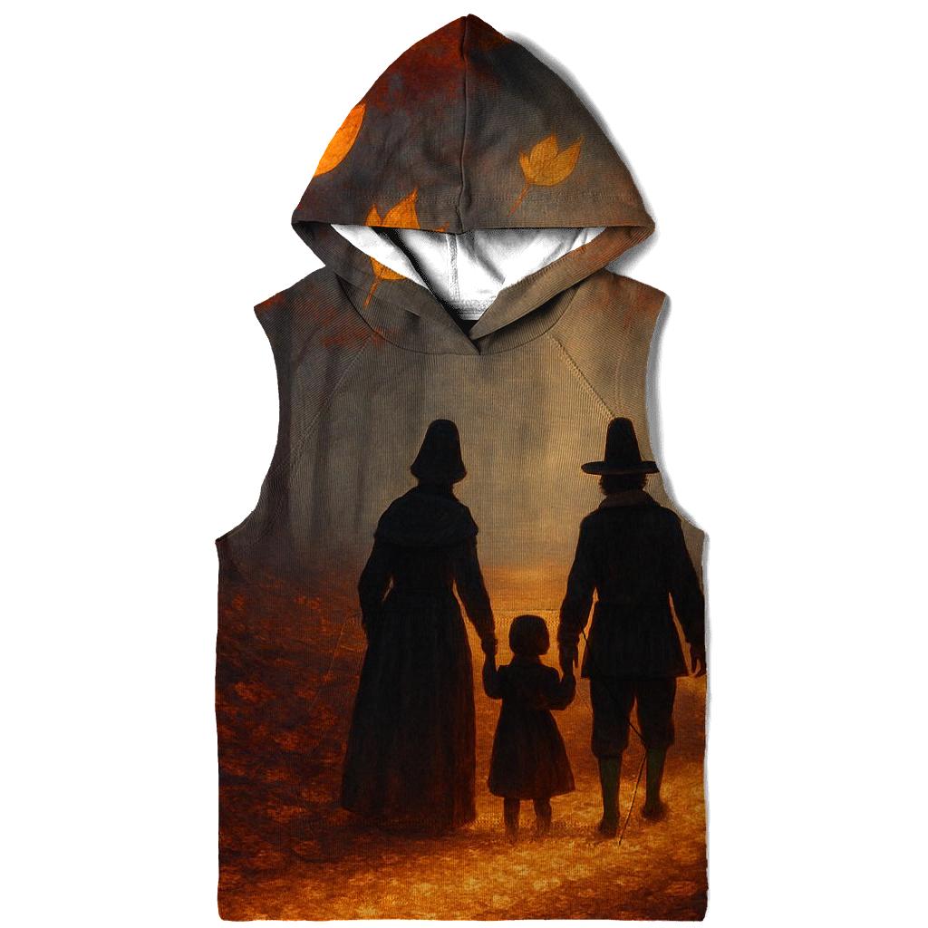 Pilgrims Path Of Leaves premium hoodies