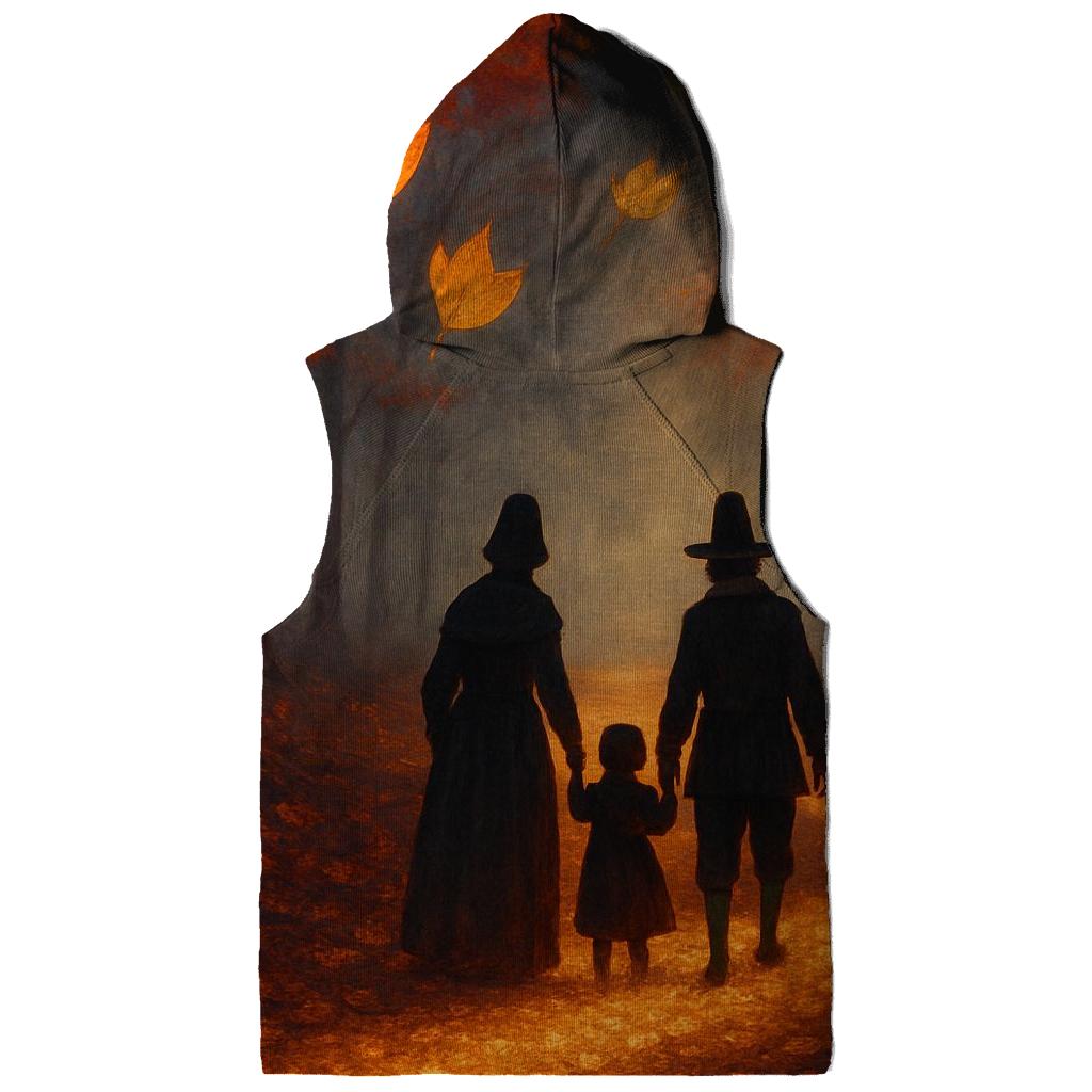 Pilgrims Path Of Leaves premium hoodies