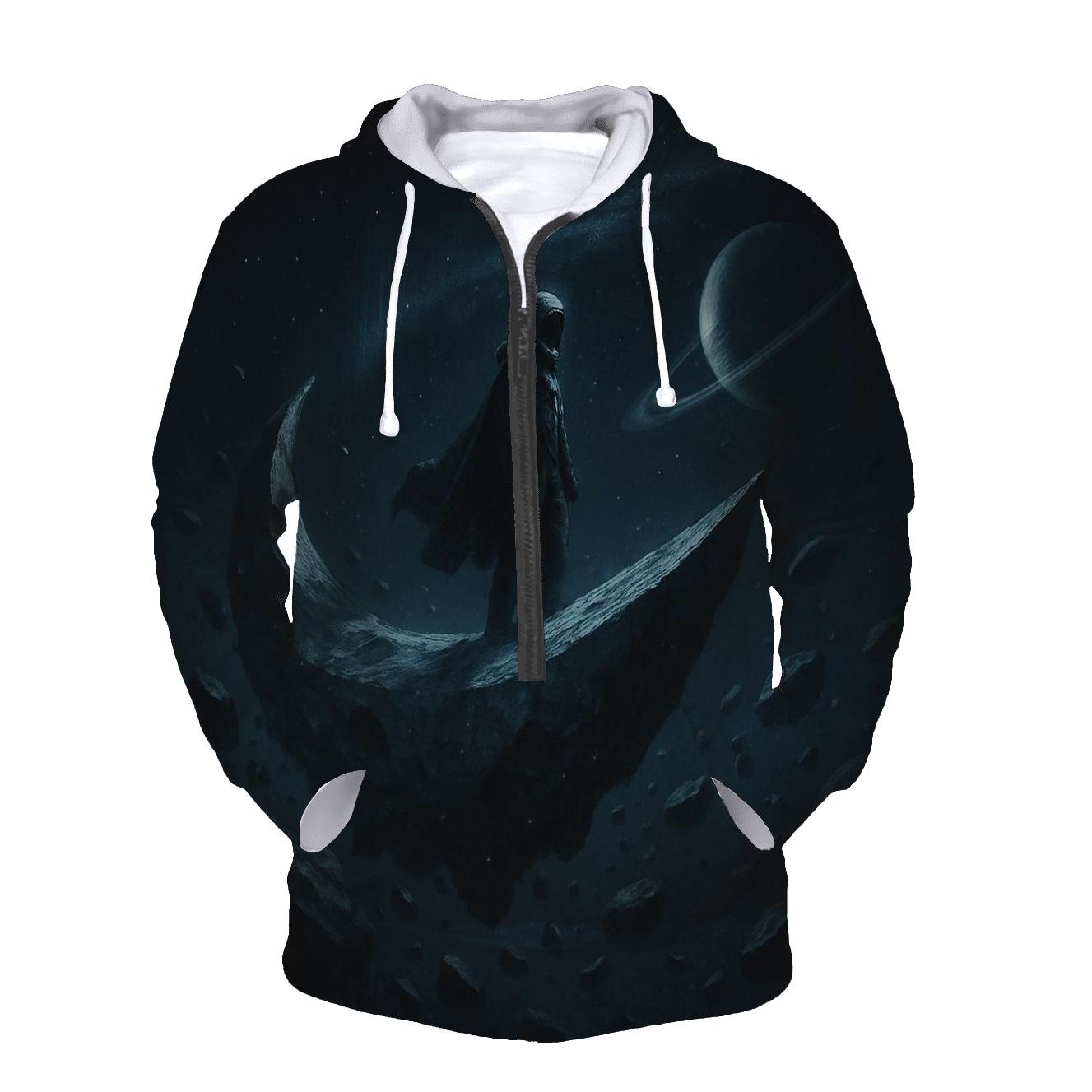 Voyager Of The Fractured Moons graphic hoodies