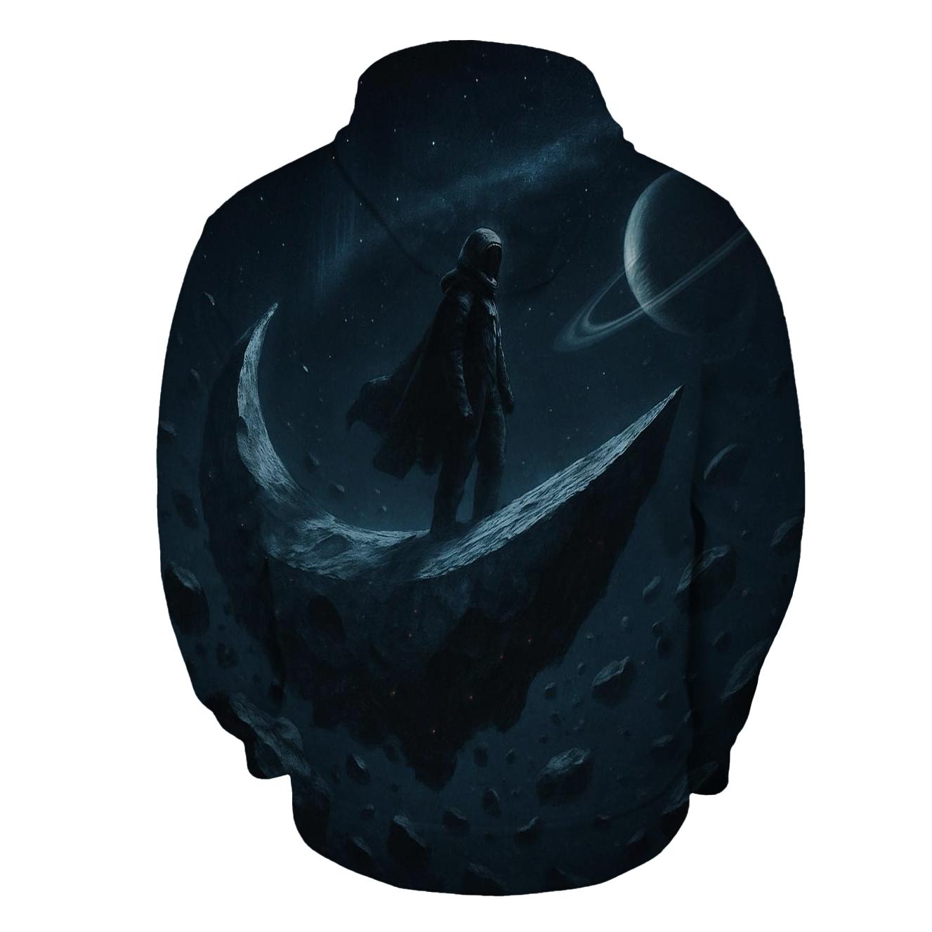 Voyager Of The Fractured Moons graphic hoodies