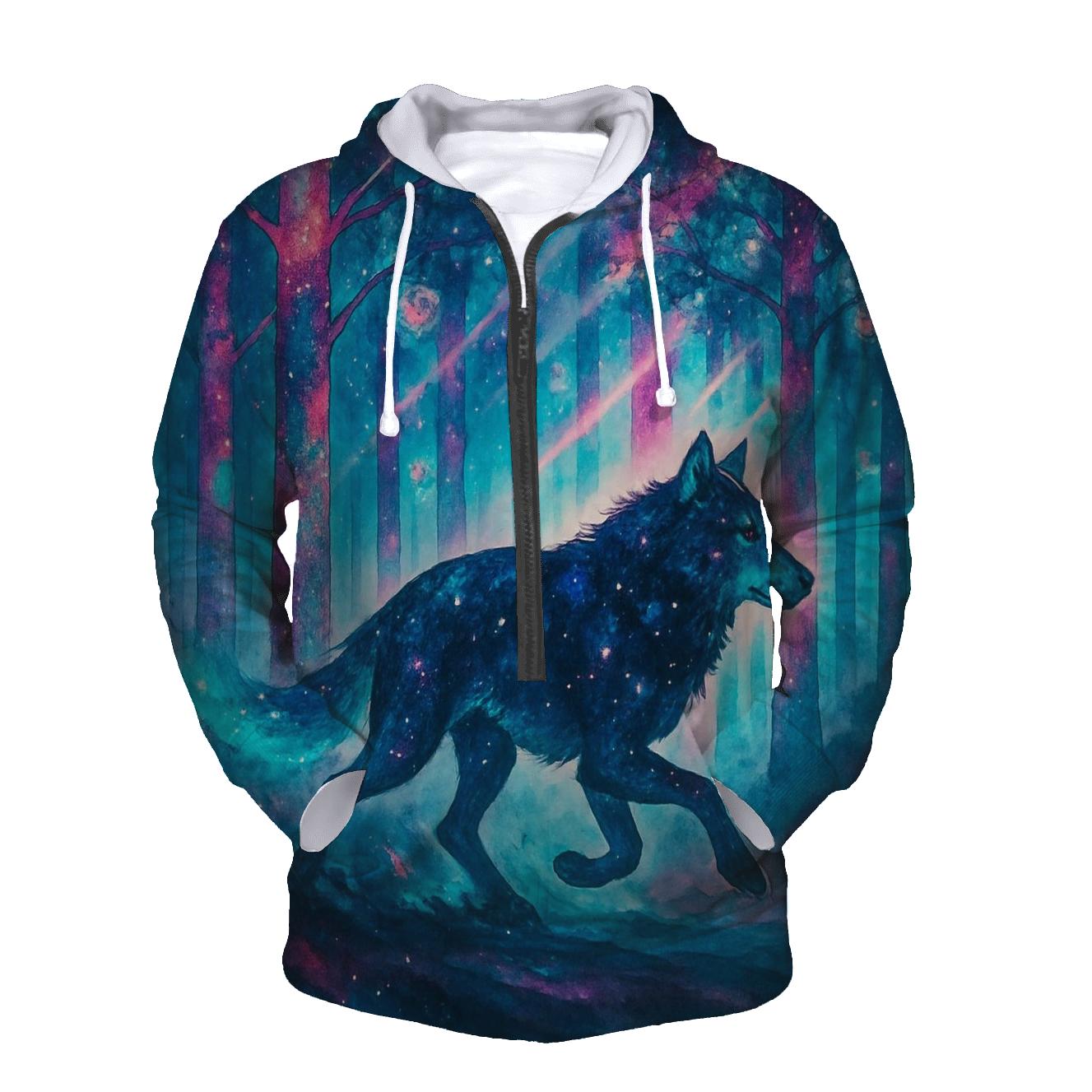 Galactic Forest Moonrunner premium hoodies