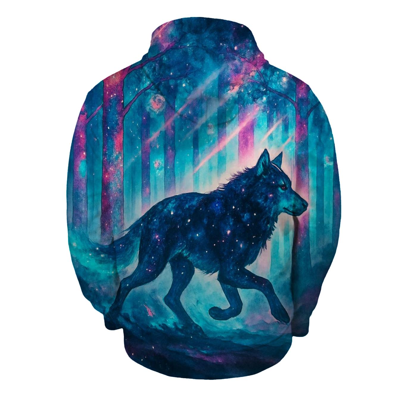 Galactic Forest Moonrunner premium hoodies