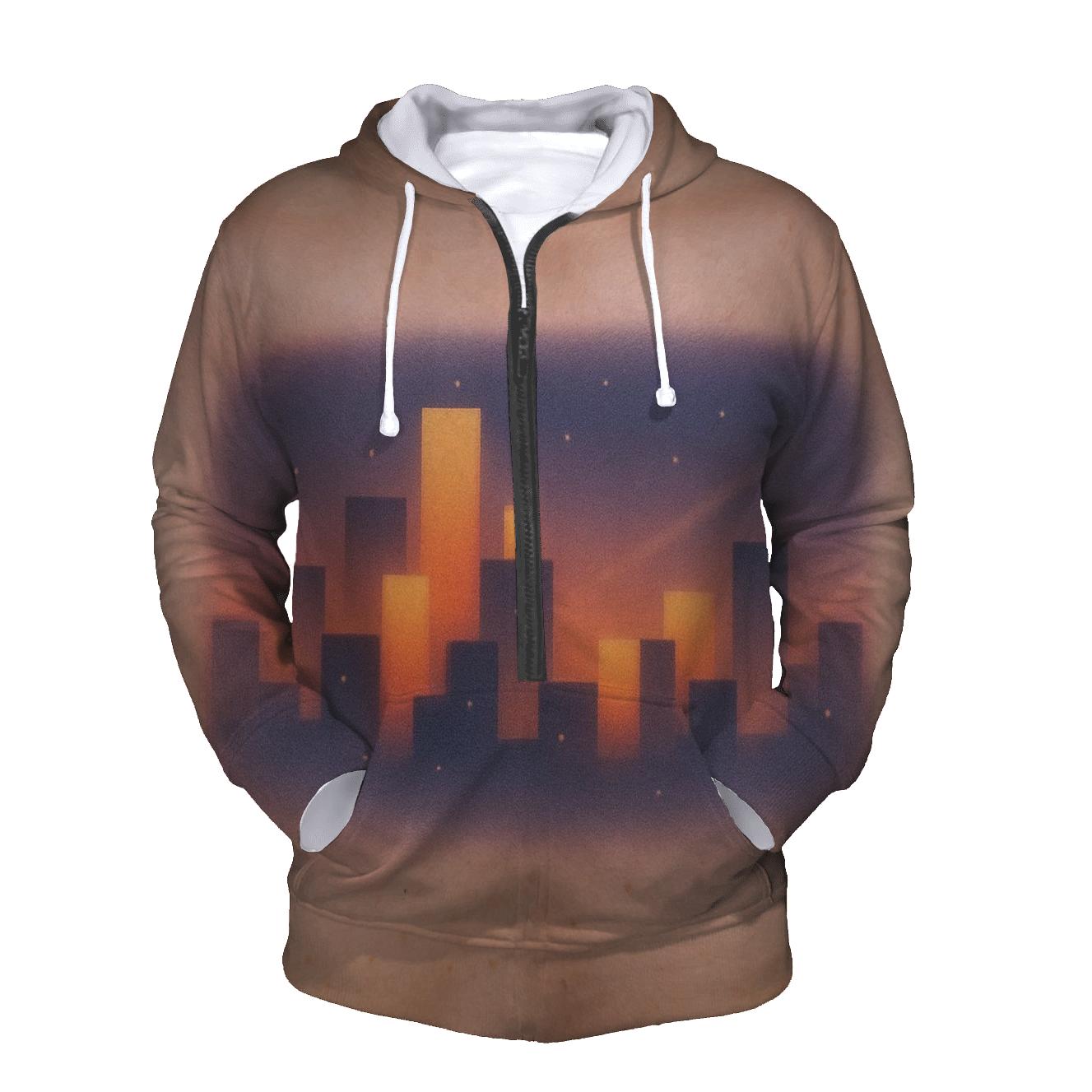 Gradient Skyline Drift designer hoodies