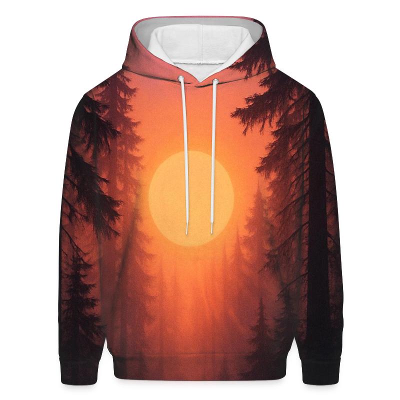 Forest Halo At Sundown hoodie designs