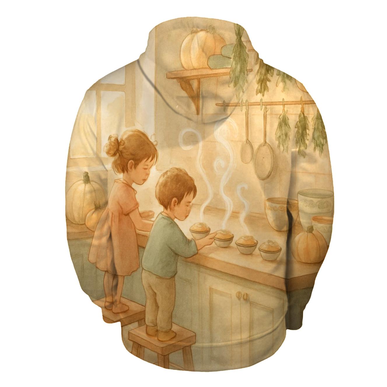 Autumn Pastel Kitchen Helpers premium hoodies