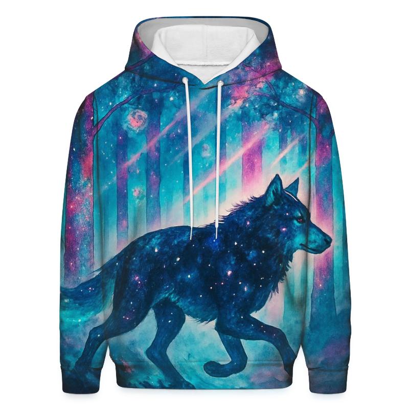 Galactic Forest Moonrunner pullover hoodies