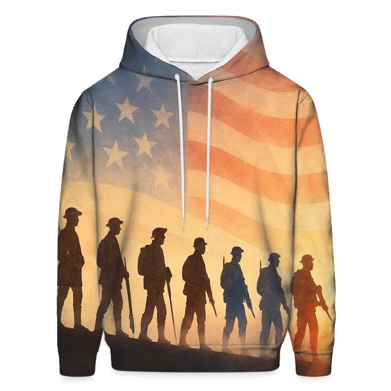 Honor Line At The Horizon custom hoodies