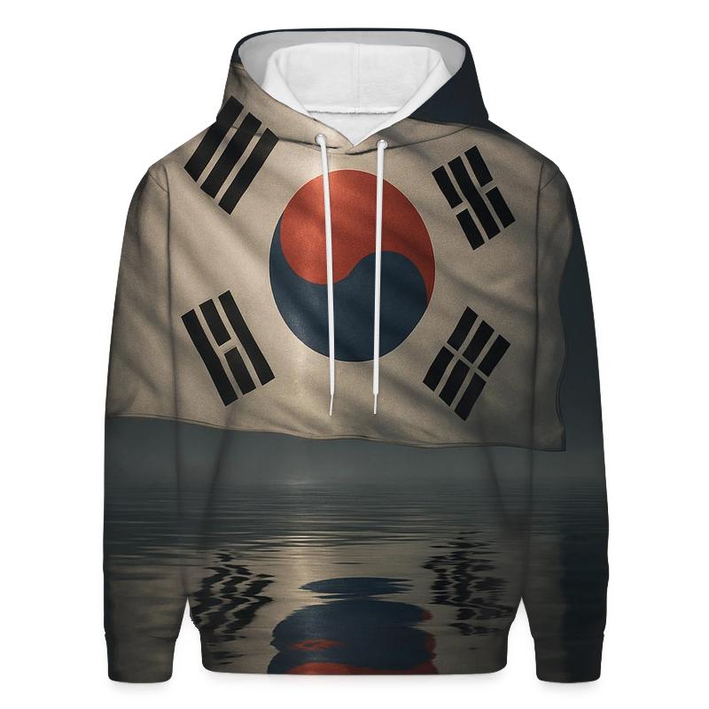 South_Korean_Cosmic_Reflection_Flag lightweight hoodies