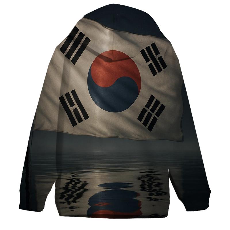 South_Korean_Cosmic_Reflection_Flag lightweight hoodies